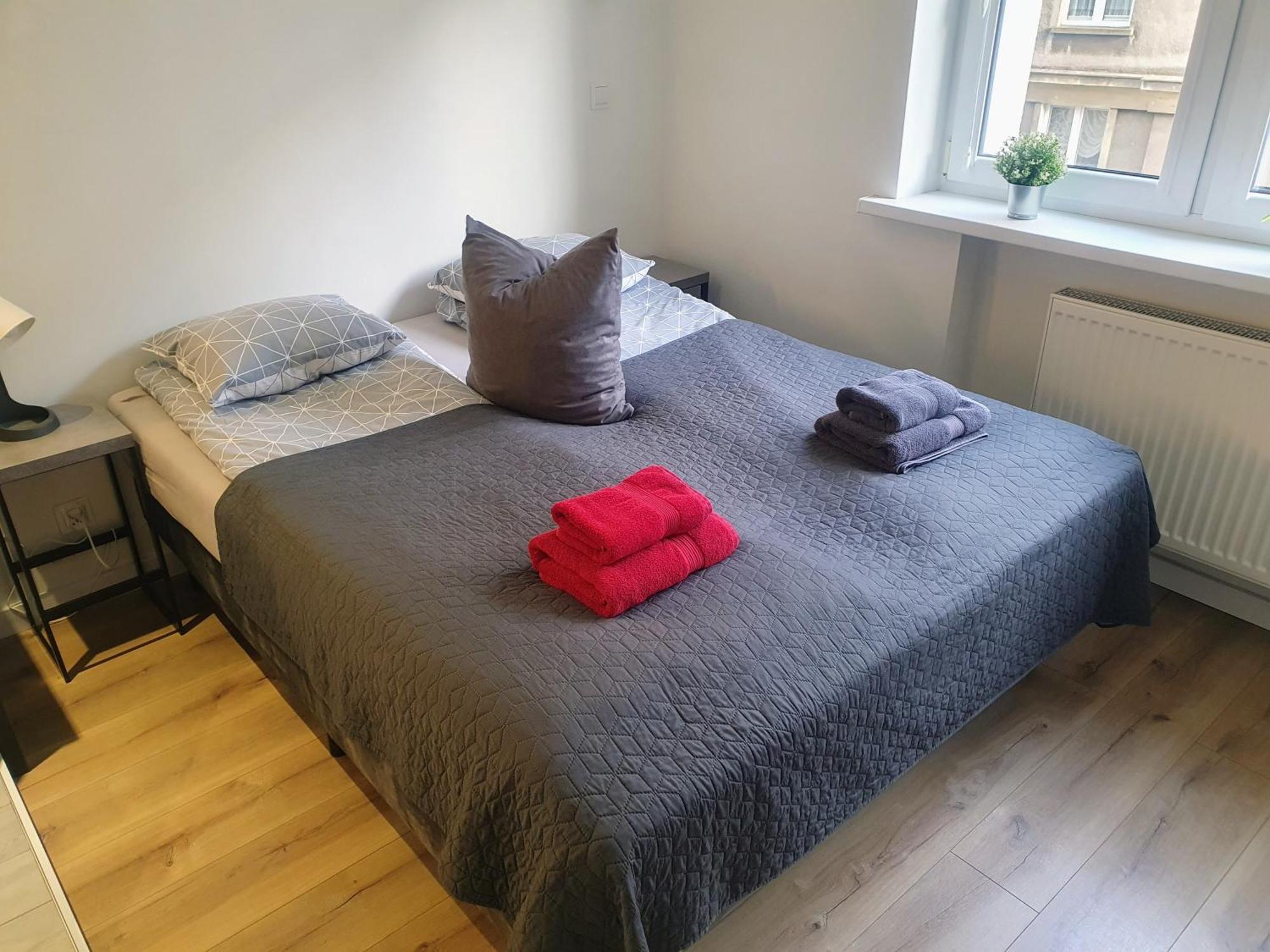 Apartamenty U Portera W Centrum Гдиня Стая снимка